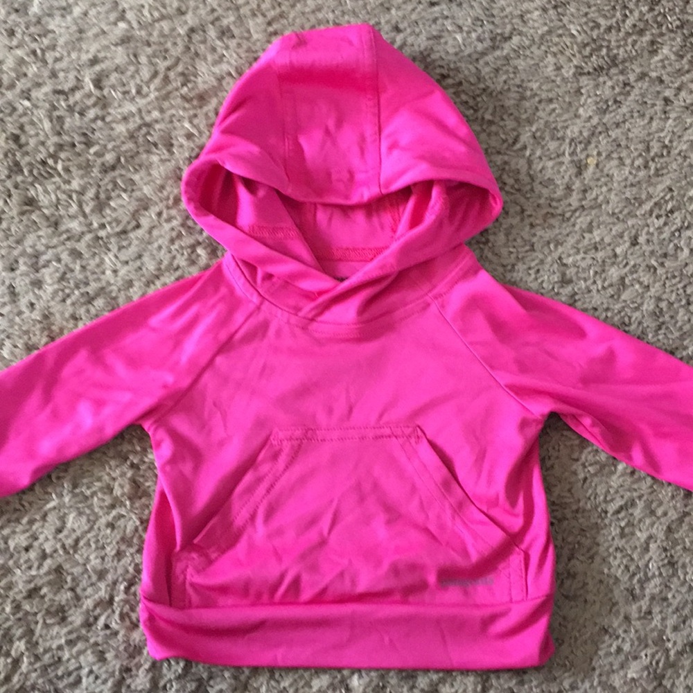 Patagonia hooded shirt for baby